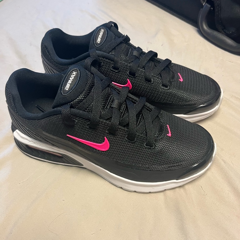 Nike Air Max Black and Pink Sneakers
